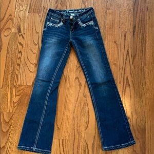 Girls 12, Justice, boot cut jeans